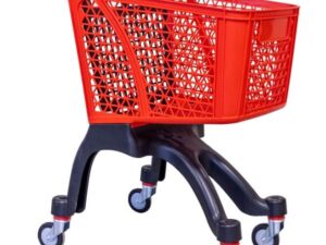 S-PM-002 100 LT Örümcek Ayak Plastik Market Arabası
