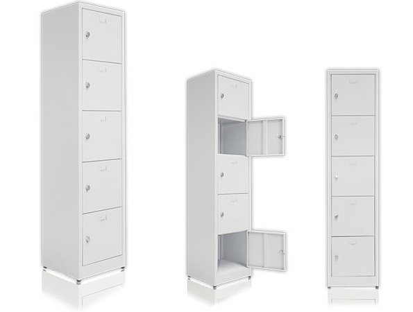 5 Gözlü Emanet Dolabı - Plastik Kasa