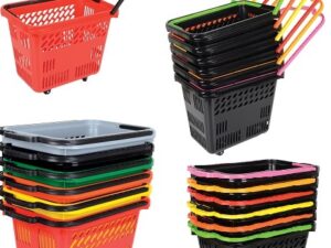 54LT 4 Tekerlekli Alışveriş Sepeti