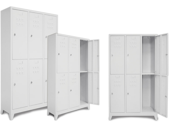 6lı Soyunma Dolabı - Plastik Kasa