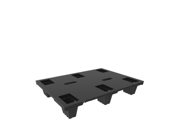 60×80 NLC – İç İçe Geçebilen Plastik Palet - Plastik Kasa