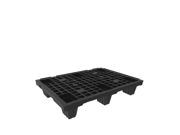 60×80 NS – İÇİÇE GEÇEBİLEN PLASTİK PALET - Plastik Kasa