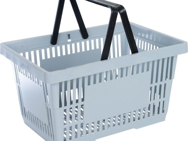 28LT Market El Sepeti Çift Saplı - Plastik Kasa