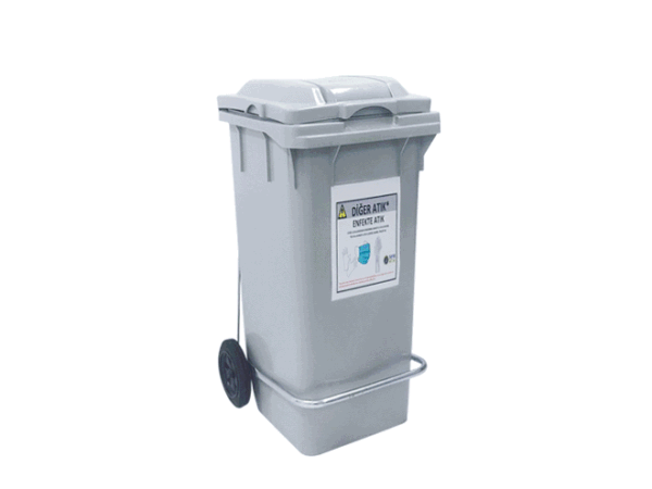 ÇK-400 PEA ENFEKTE ATIK KONTEYNERİ - Plastik Kasa