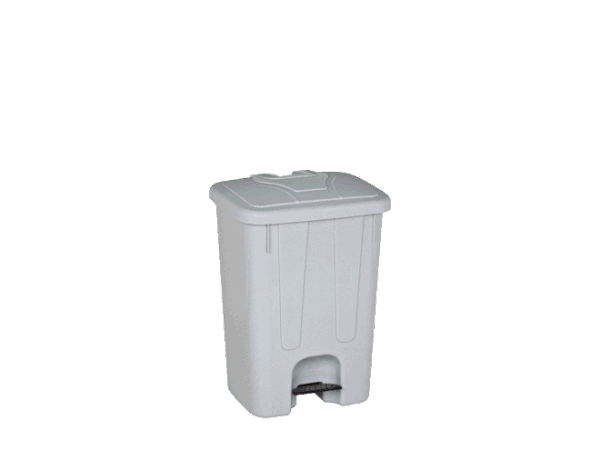 ÇK-65 Pedallı Çöp Kovası 65 LT Kapaklı - Plastik Kasa