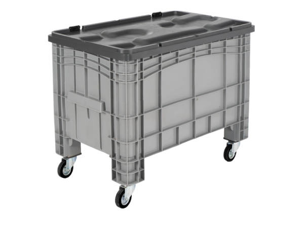 S-K-400-T-MK KAPAKLI KONTEYNER - Plastik Kasa