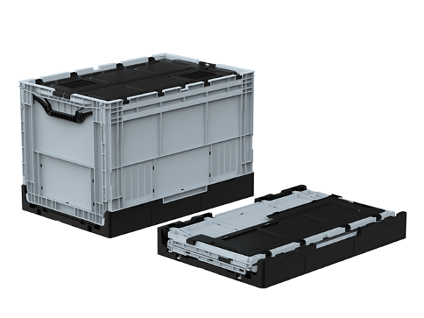 S-KX-4640-MK KAPAKLI VE KATLANIR KASA - Plastik Kasa