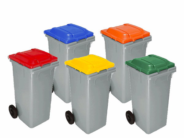 ÇK-400 120 LİTRE ÇÖP KONTEYNERİ - Plastik Kasa