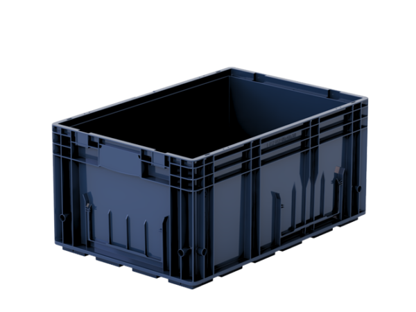 R-KLT-6429 SANAYİ KASASI 400X600X280 - Plastik Kasa